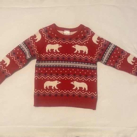 Hanna Anderson boys winter sweater size 4 - Picture 1 of 4